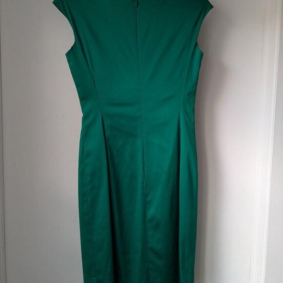 Satin Ralph Lauren cocktail dress - Picture 3 of 4